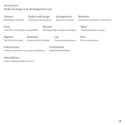 Accent grave — studio de design