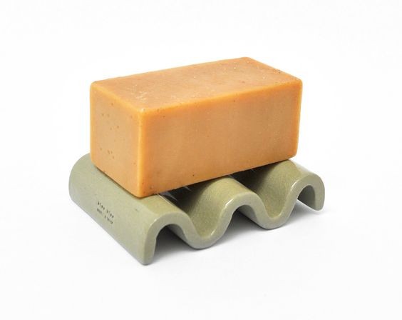 Soap dish from bathroom