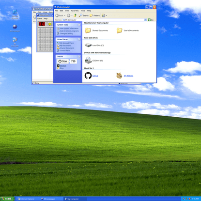 WinXP - Web based Windows XP