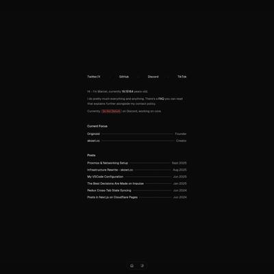 home • dromzeh.dev