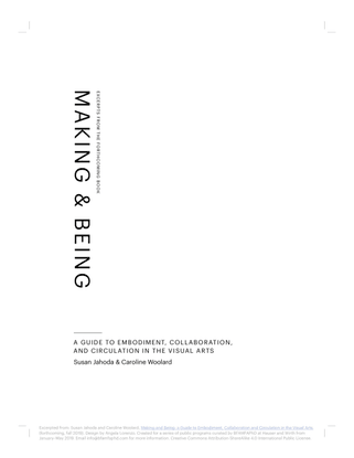 Making and Being