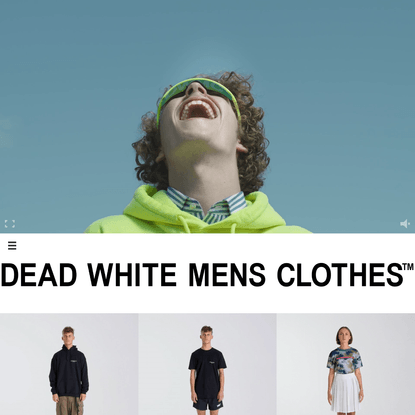 Dead White Mens Clothes