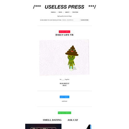 Useless Press