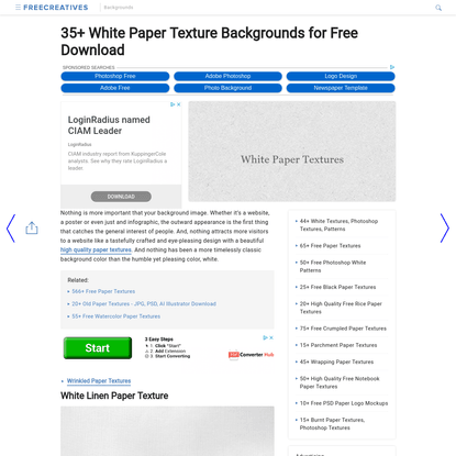 35+ White Paper Textures | HQ Paper Textures | FreeCreatives