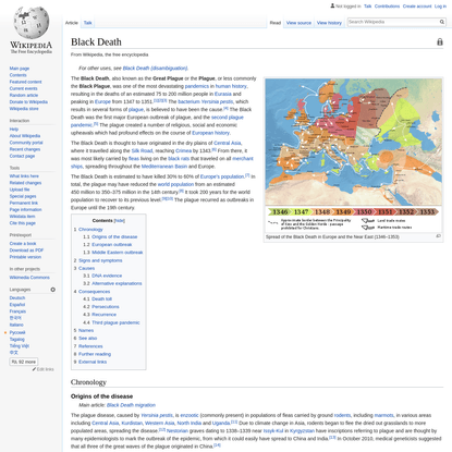 Black Death - Wikipedia