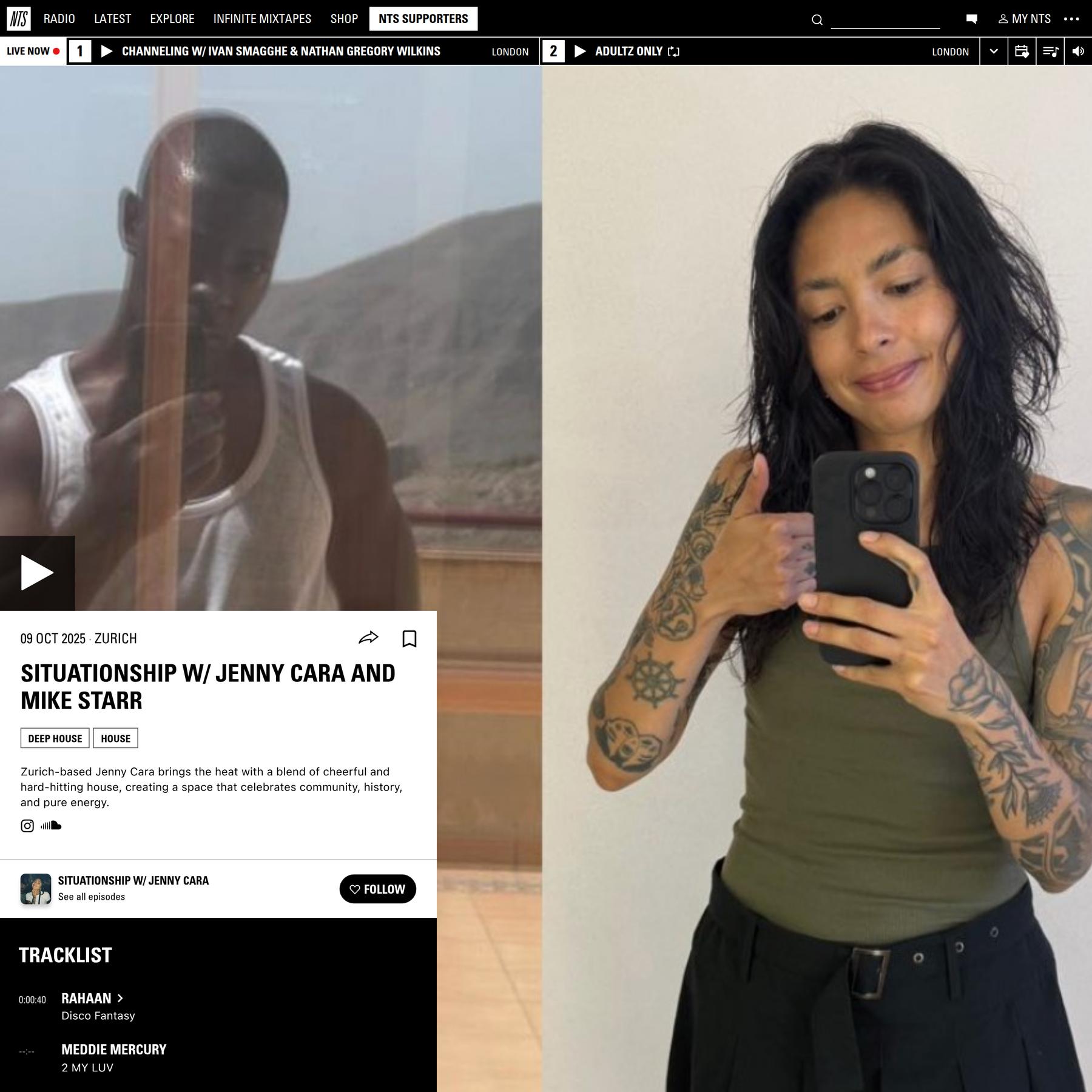 Situationship w/ Jenny Cara and Mike Starr 9th October 2025