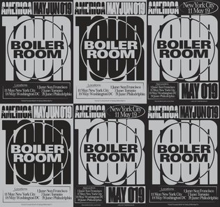 Campaign for Boiler Room @ North &amp; Latin America Warhouse Tour posters ⚒ #boilerroom #americatour #warehouse #clubvisuals #p...