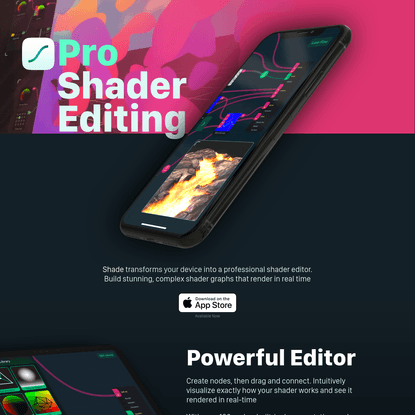 Shade - Pro Shader Editing for iPhone and iPad