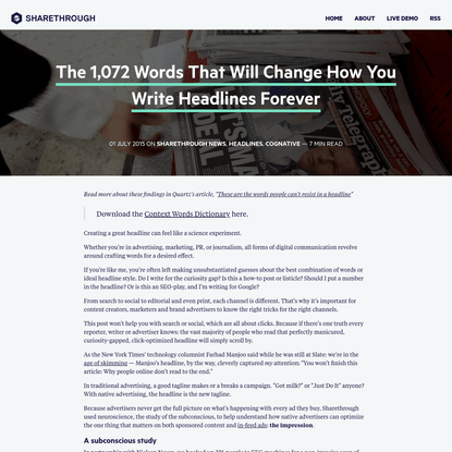 The 1,072 Words That Will Change How You Write Headlines Forever