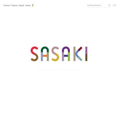 Sasaki – Better design, together.