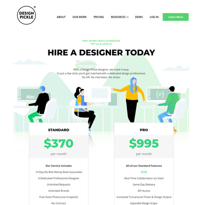Design Pickle - Plans and Pricing