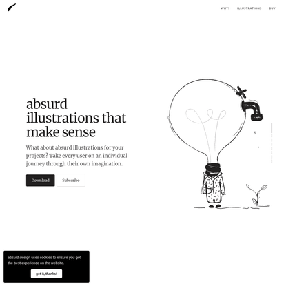 Absurd Design - Free Surrealist Illustrations and Vector Art