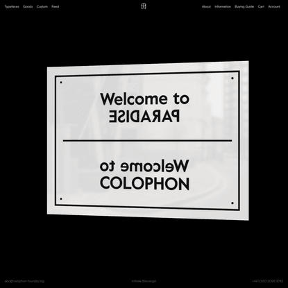 Colophon Foundry