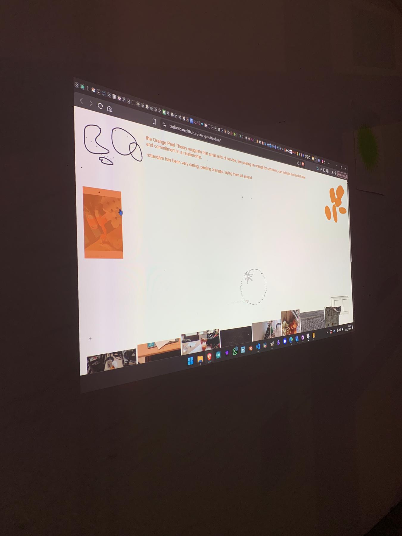 Bettina’s Orange Peel Theory