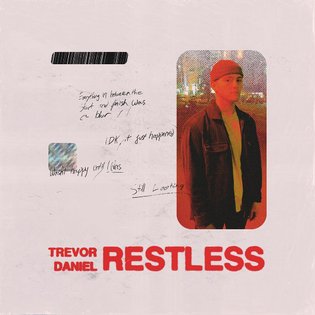 TREVOR DANIEL 'RESTLESS' 🦋☄️ Album drops at midnight. Art direction by me.