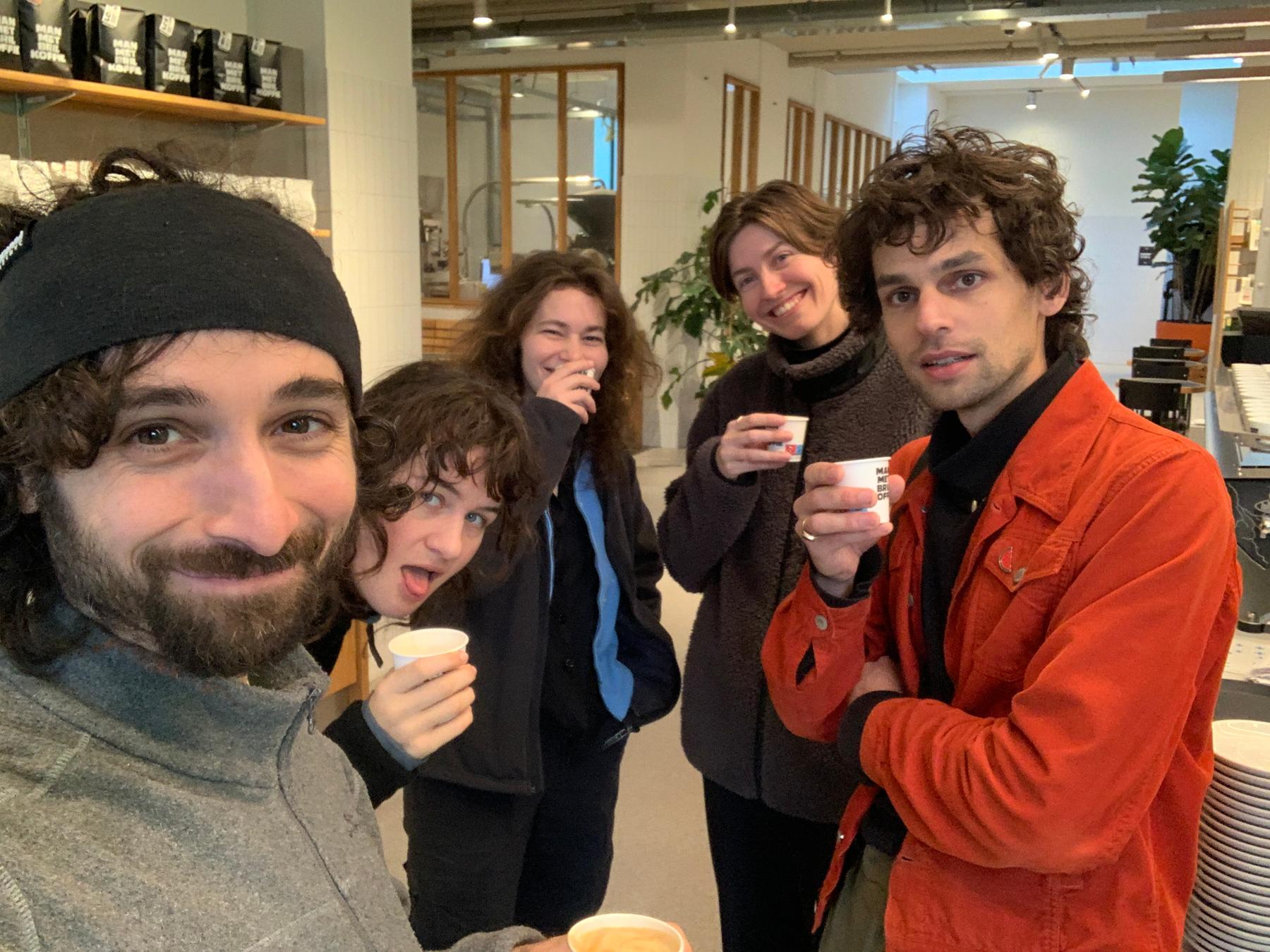 Bettina's last coffee