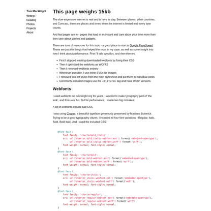 This page weighs 15kb