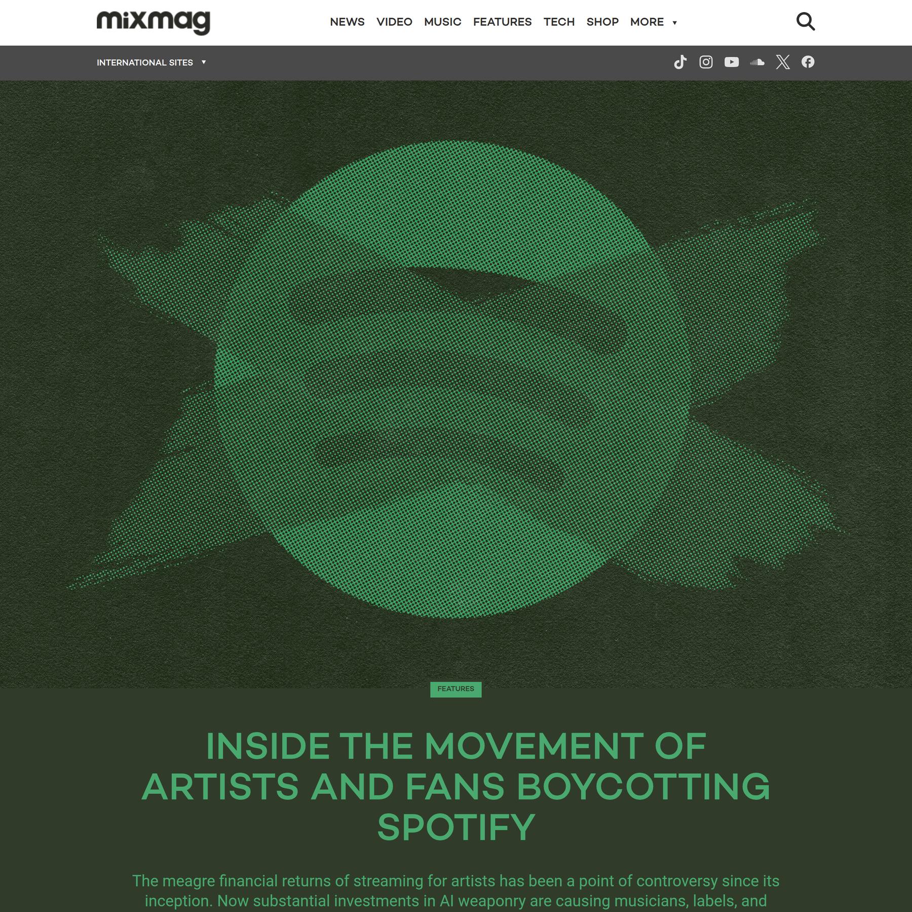 Inside The Movement of Artists and Fans Boycotting Spotify - Mixmag.net