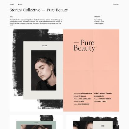 Stories Collective - Pure Beauty - Emily Clarke