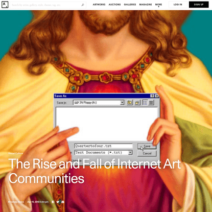How Social Media Killed Internet Art Communities
