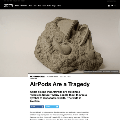 AirPods Are a Tragedy - VICE