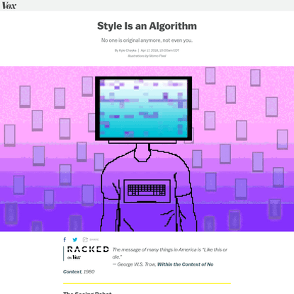 Have Algorithms Destroyed Personal Taste?