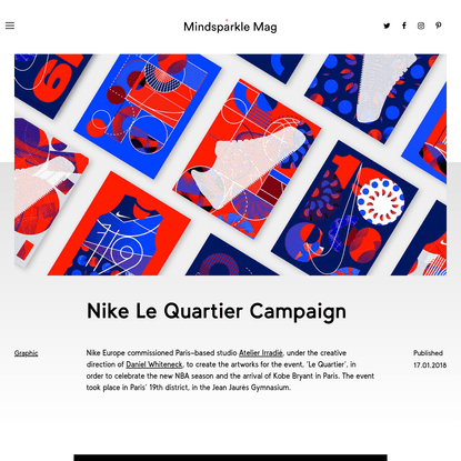 Nike Le Quartier Campaign - Mindsparkle Mag