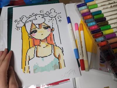 (8) 吉田南ナ子 ★ﾃﾞｻﾞﾌｪｽ両A-318★12/25～原宿個展 on X: "やばいたのしい https://t.co/Yl2qax9Kc5" / X