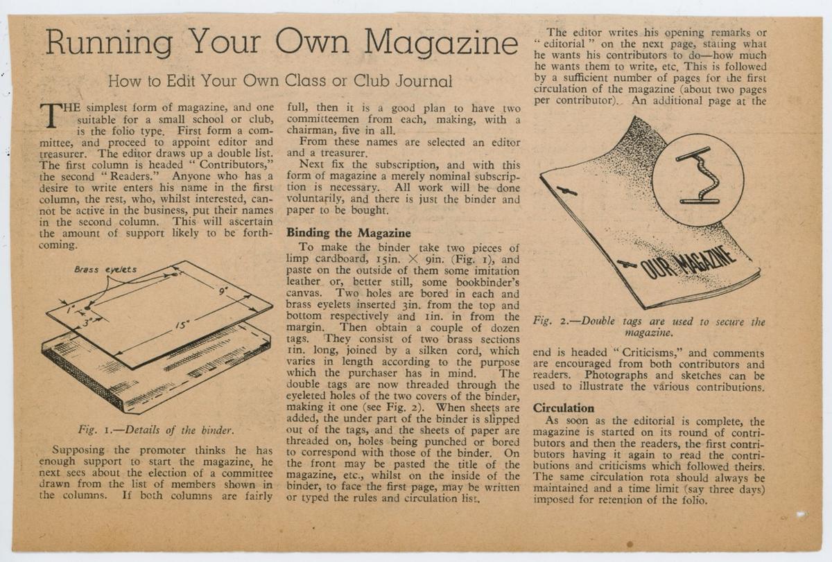 Running your own magazine &ndash; Practical Mechanic 1970s