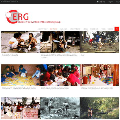 About CERG - Children's Environments Research Group