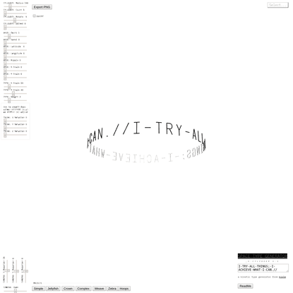 SPACE TYPE GENERATOR