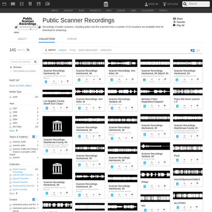 Public Scanner Recordings : Free Audio : Free Download, Borrow and Streaming : Internet Archive
