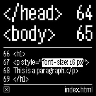 ● Pixmap (2008) #typeface #bitmap #interface #interfacedesign #fontdesign #glyphsapp #graphicdesign #editorialdesign #coding...