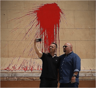 Fascists - selfie - golden dawn - greece