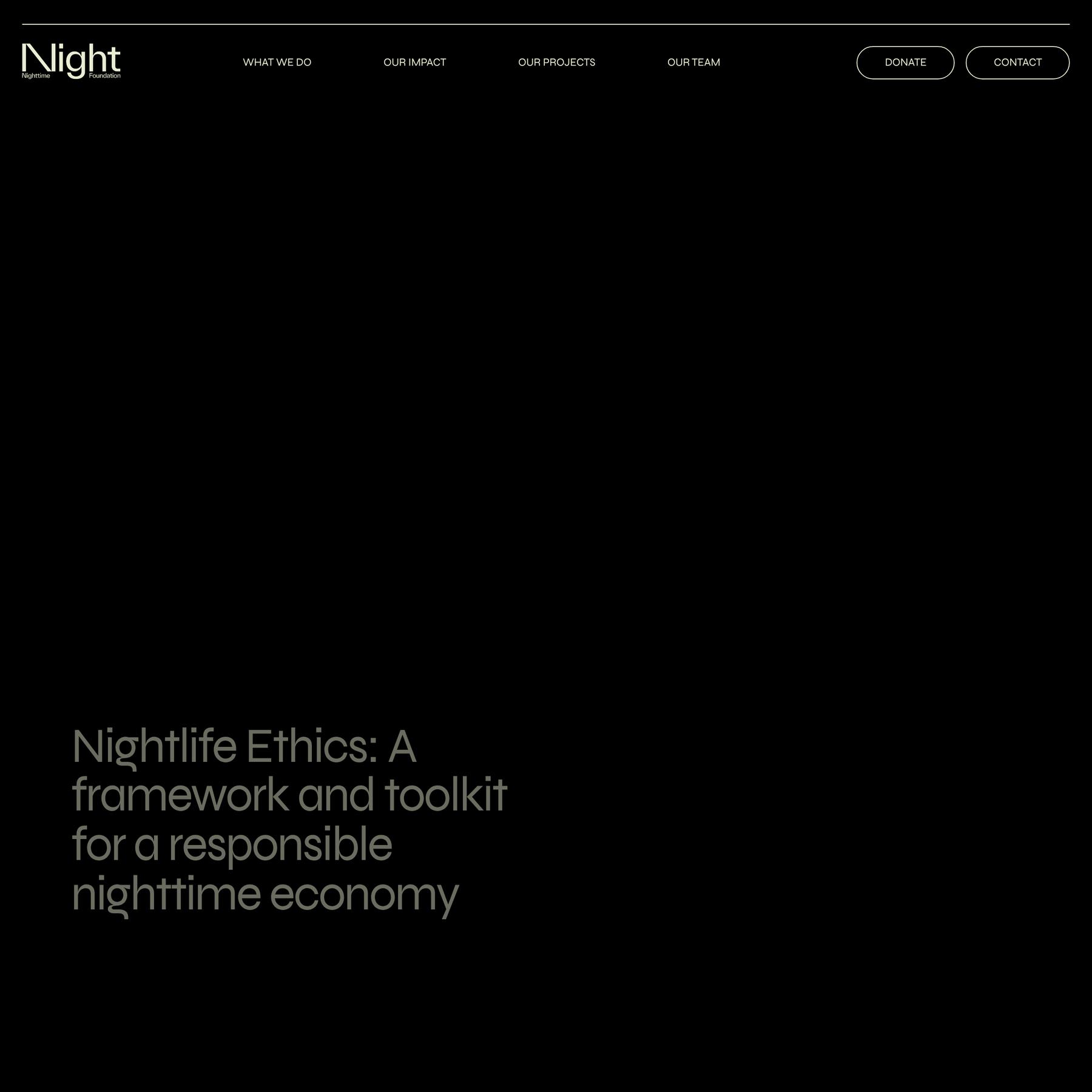 Nightlife Ethics Toolkit
