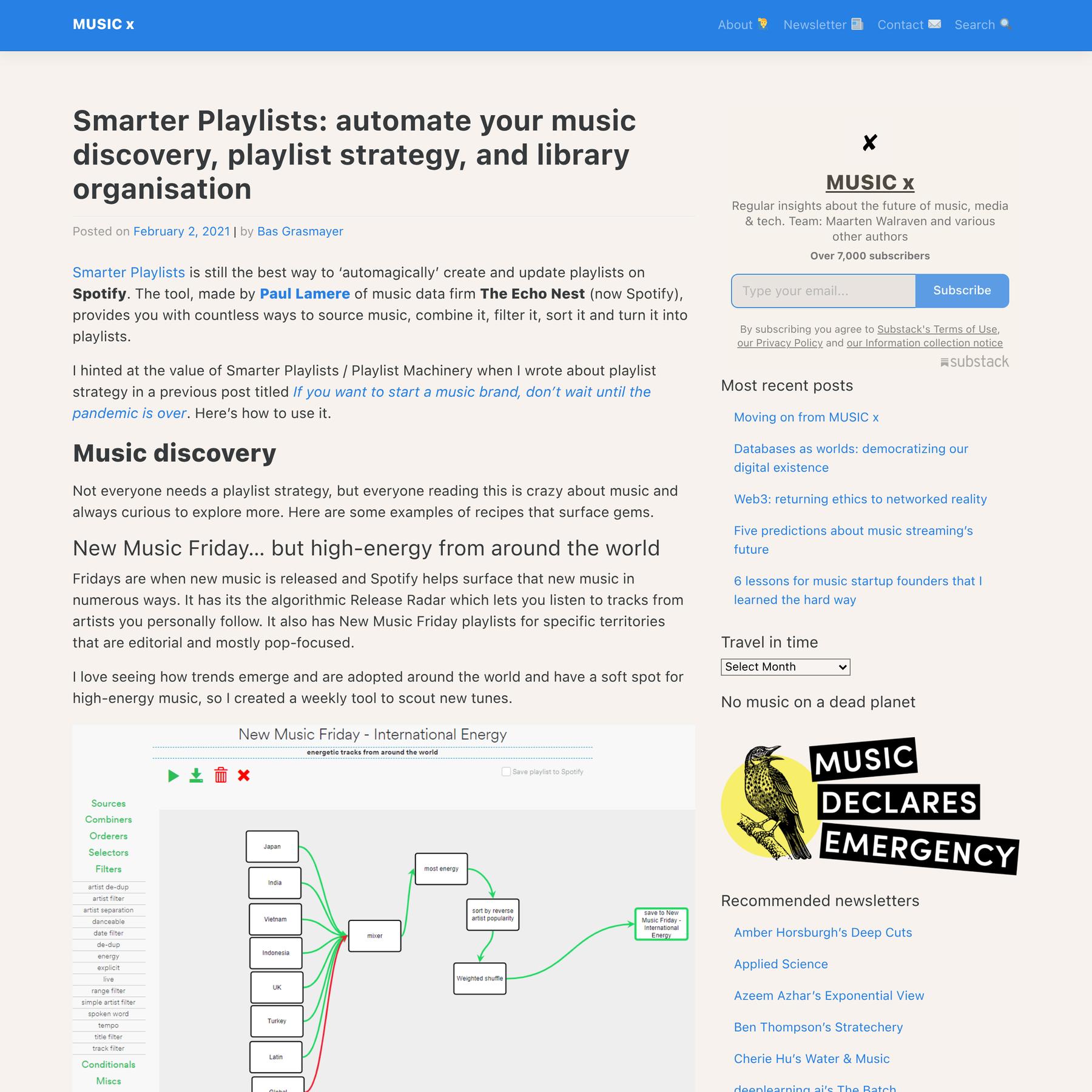 Smarter Playlists: automate your music discovery, playlist strategy, and library organisation | MUSIC x