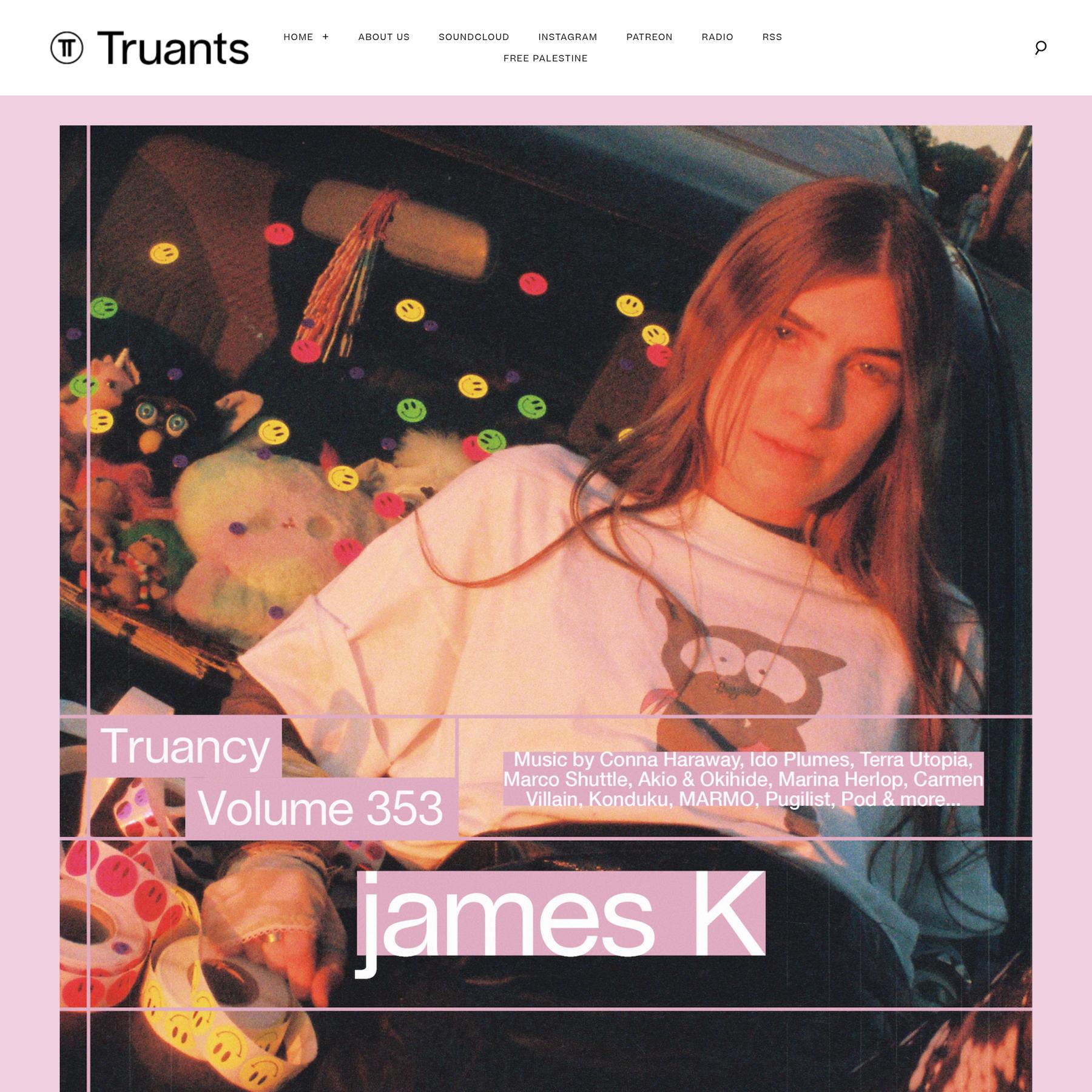 Truancy Volume 353: james K - Truants