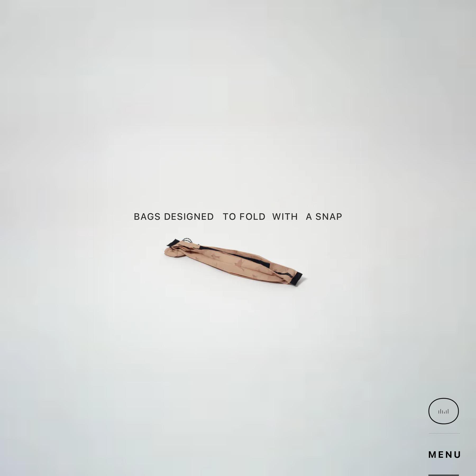 preview of Shupatto Bags: Designed to Fold with a Snap