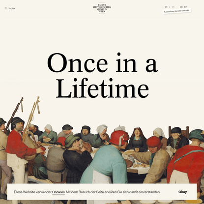 Bruegel - Once In A Lifetime
