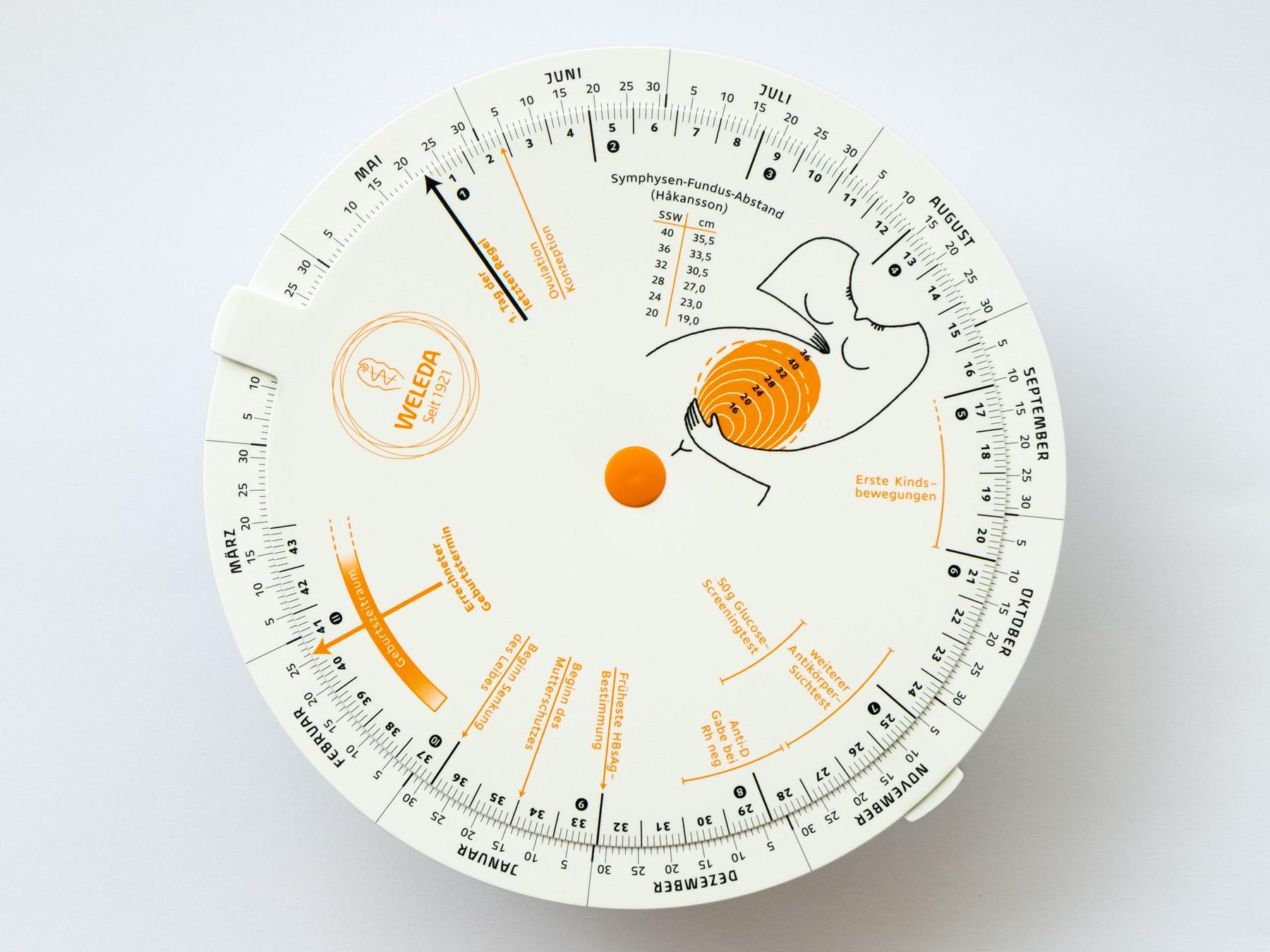 Weleda Gravidarium - Fonts In Use