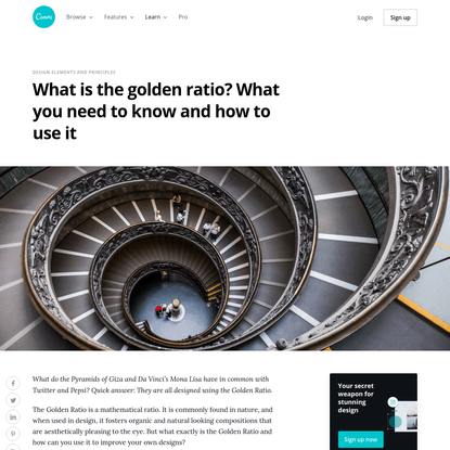 What is the golden ratio? What you need to know and how to use it - Learn
