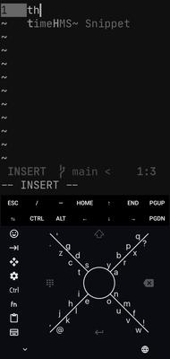 day 2 of using 8VIM until...