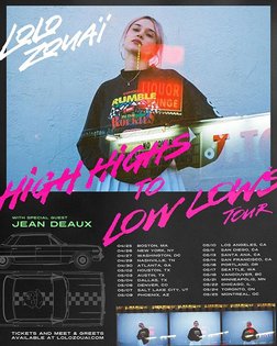 @lolozouai is going on tour across America and I helped with the lettering on it, so please come to the shows 😡 - Design + D...