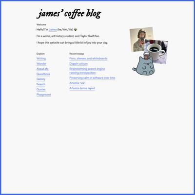 James’ Coffee Blog