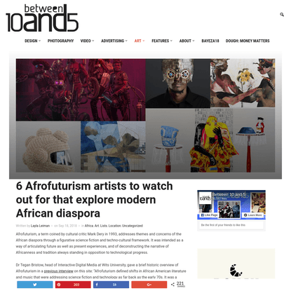 6 Afrofuturism artists to watch out for that explore modern African diaspora