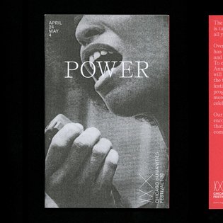 We designed the identity for @chihumanities 2019 theme: 'POWER'
