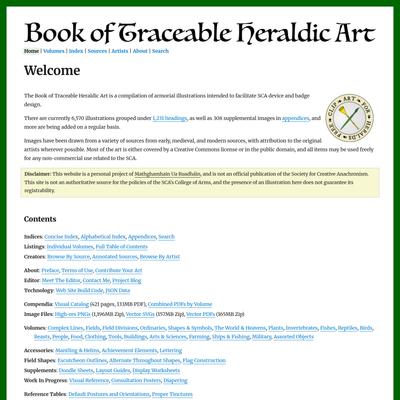Welcome - Traceable Heraldic Art