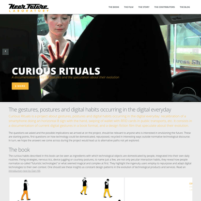 Curious Rituals by Near Future Laboratory