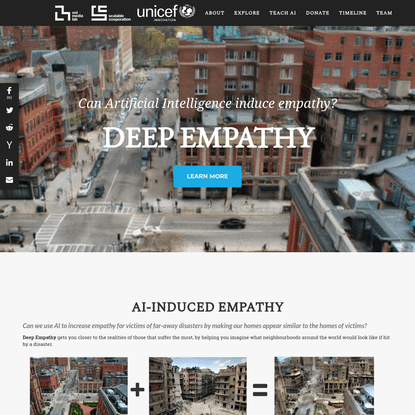 Deep Empathy by MIT Media Lab