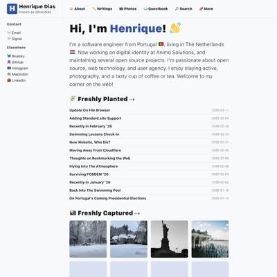 Home - Henrique Dias